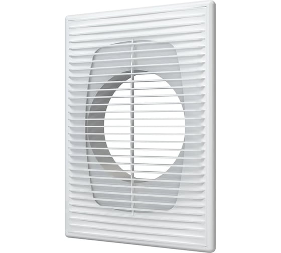 Изображение товара Решетка вентиляционная 1825П12Ф фланец 125 мм разъемная 183х253 мм пластик ERA 233-018