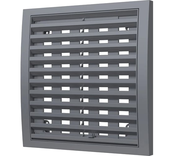Изображение товара Решетка вентиляционная РРПН разъемная регулируемая 150х150 мм ASA Gray ERA STREETLINE 88-038