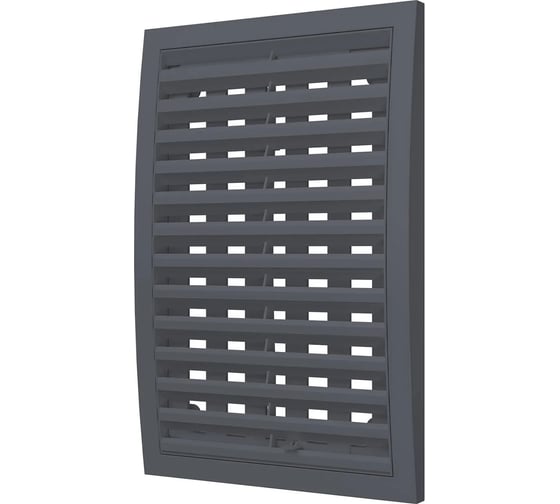 Изображение товара Решетка вентиляционная РРПН разъемная регулируемая 200х300 мм ASA Gray STREETLINE ERA 88-044