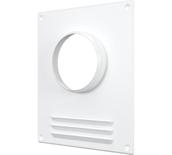 Изображение товара Площадка торцевая ПТМР (фланец 150 мм; решетка; 180х250 мм; окрашенная сталь) ERA 86-225