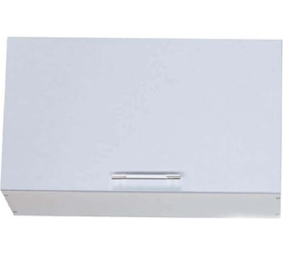 Изображение товара Шкаф-хлебница SANTREK ширина 60 см белый металлик фасад МДФ 56464