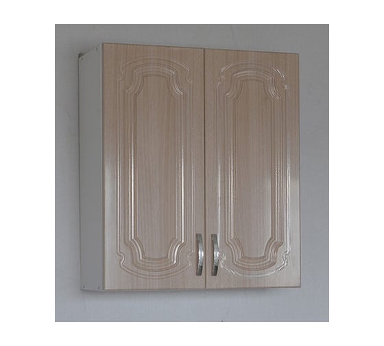 Изображение товара Шкаф для посуды SANTREK ширина 80 см дуб светлый глянец фасад МДФ 53715