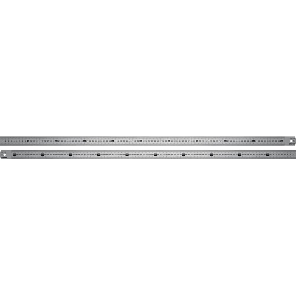Нержавеющая линейка STAYER Professional длина 1.0 м 3427-100_z02