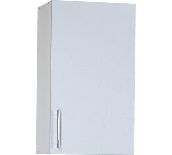 Изображение товара Шкаф для посуды SANTREK ширина 50 см серебристый металлик фасад МДФ 56466