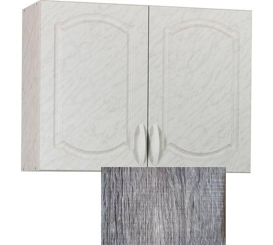 Изображение товара Шкаф для посуды SANTREK ширина 80 см Турин фасад МДФ 64279