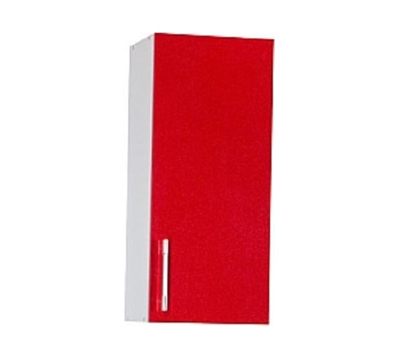 Изображение товара Шкаф для посуды SANTREK ширина 50 см красный металлик фасад МДФ 56390