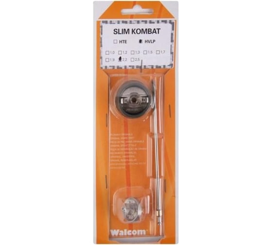 Изображение товара Набор для краскопультов SLIM KOMBAT HVLP 1.9 Walcom 810019