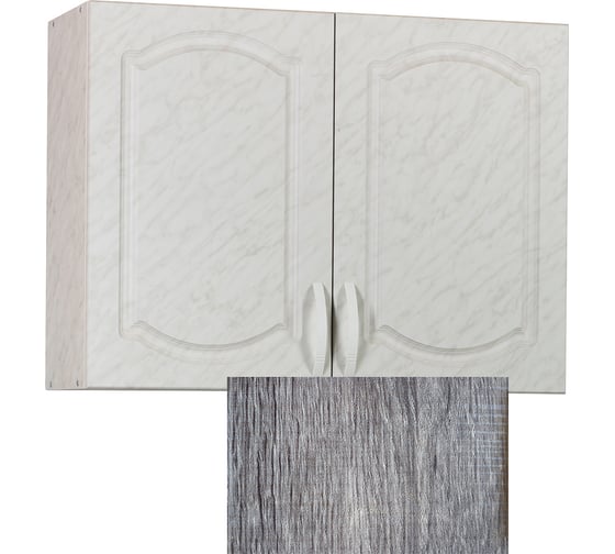 Изображение товара Шкаф для посуды SANTREK ширина 80 см Турин с сушкой фасад МДФ 64282