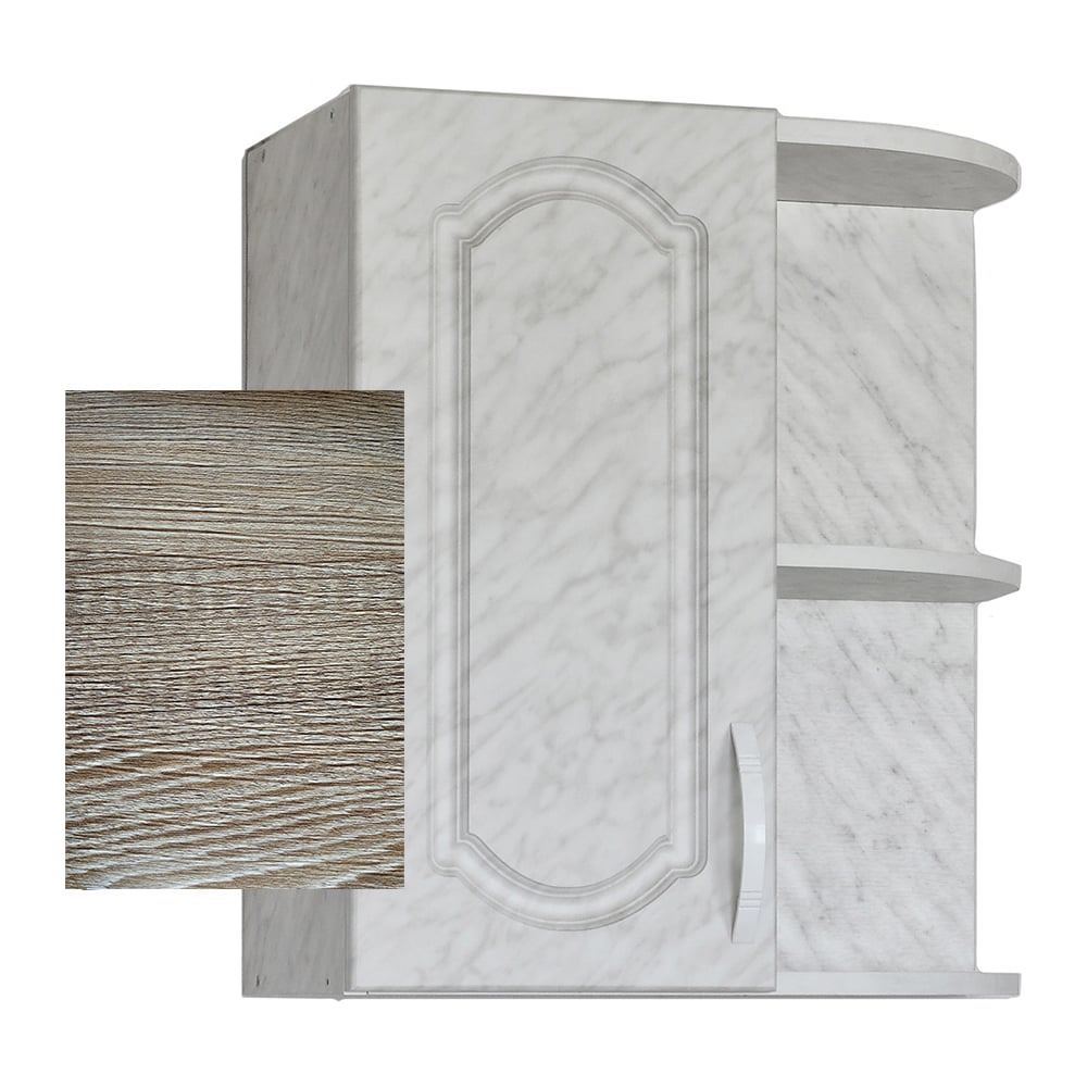 Изображение товара Торцевой шкаф для посуды SANTREK Ель фасад МДФ угловой 64225