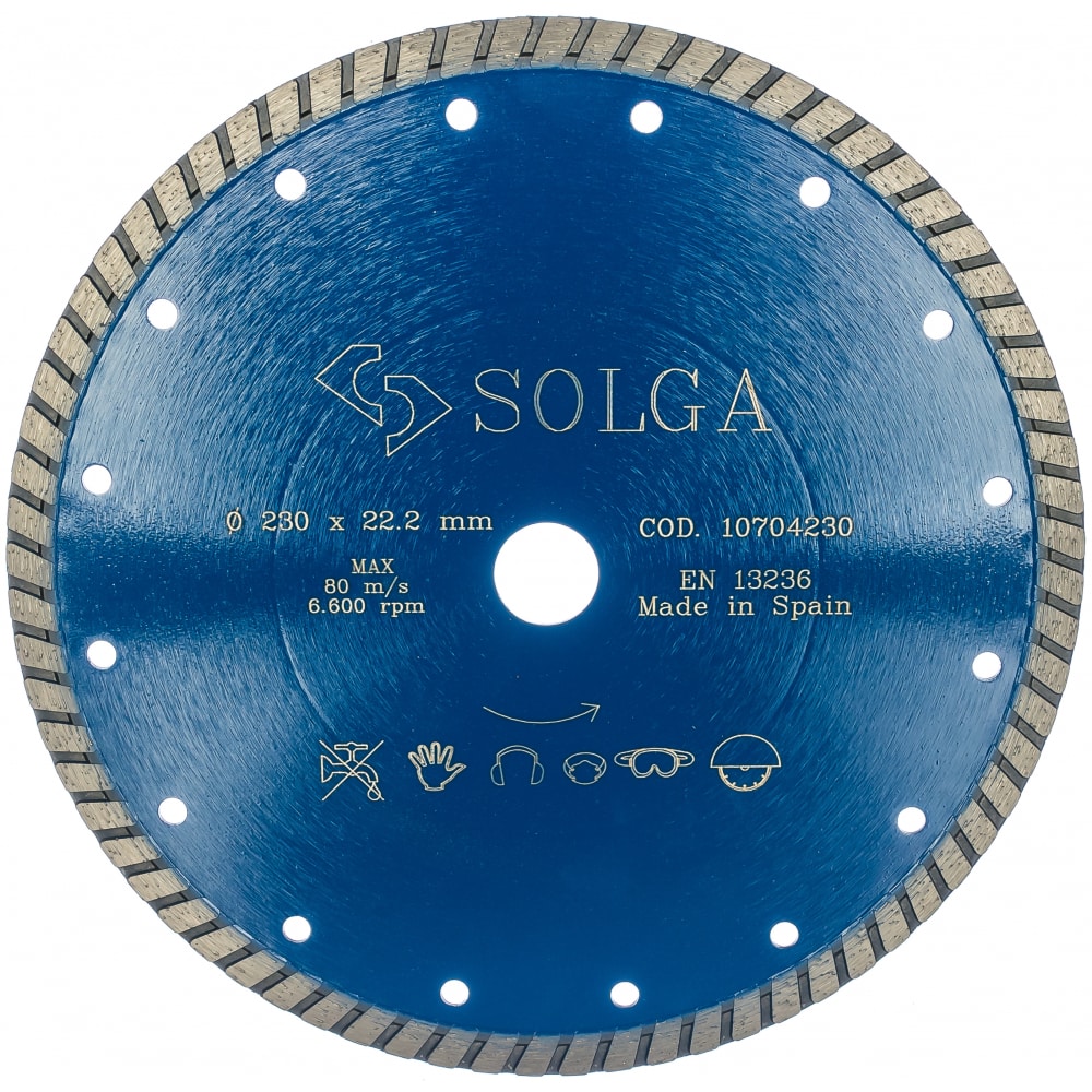 Алмазный диск по железобетону Solga Diamant