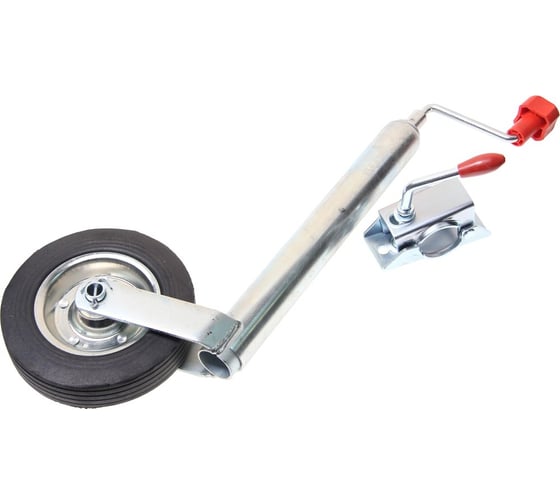 Изображение товара Опорное колесо прицепа литое (48 мм; 200x50 мм; с хомутом) Artway Wheel 48мм 200х50 15