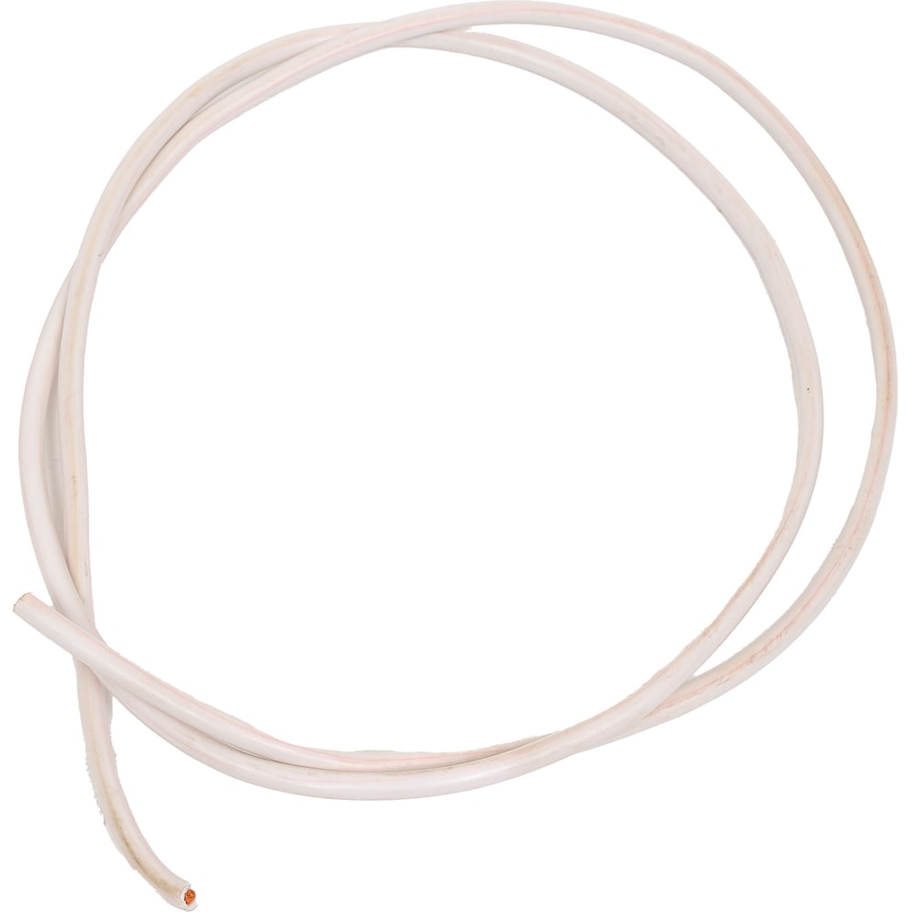 Изображение товара Автомобильный провод ПРОВОДНИК пгва 1x4 мм2 белый 1 м OZ480622L1