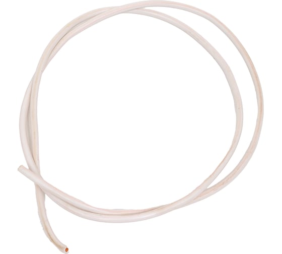 Изображение товара Автомобильный провод ПРОВОДНИК пгва 1x4 мм2 белый, 1м OZ480622L1