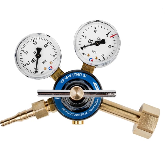 Изображение товара Редуктор углекислотный УР-6-5 (тип 2) ПТК 00000040933