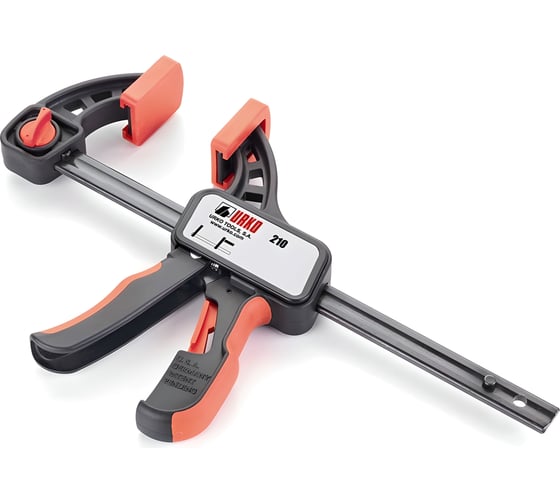 Изображение товара Быстрозажимная струбцина URKO № 210 с рычагом, 20x6, 80 мм, 30 см  1614030