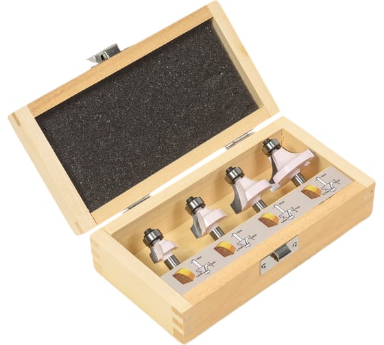 Изображение товара Набор фрез 4 шт. Makita D-53534