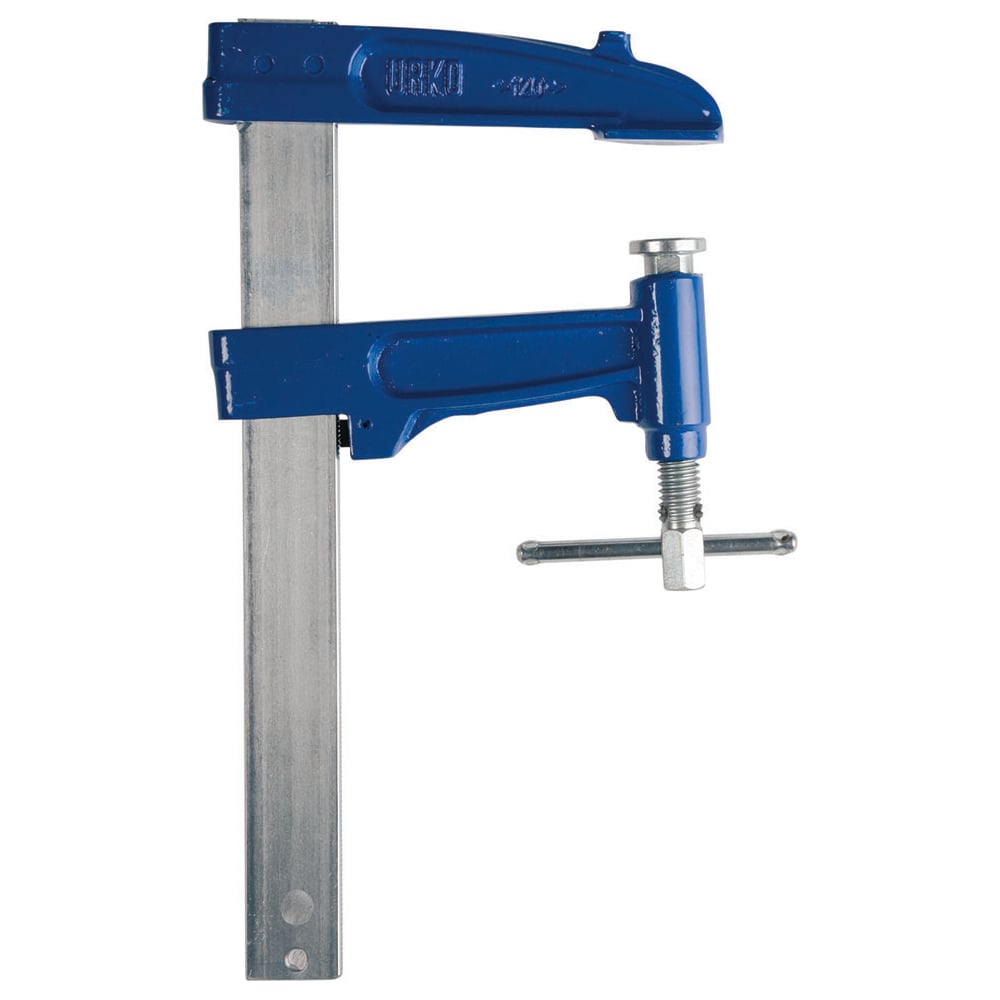 Изображение товара Струбцина URKO № 3-P 35x8 120 мм F-образная профессиональная