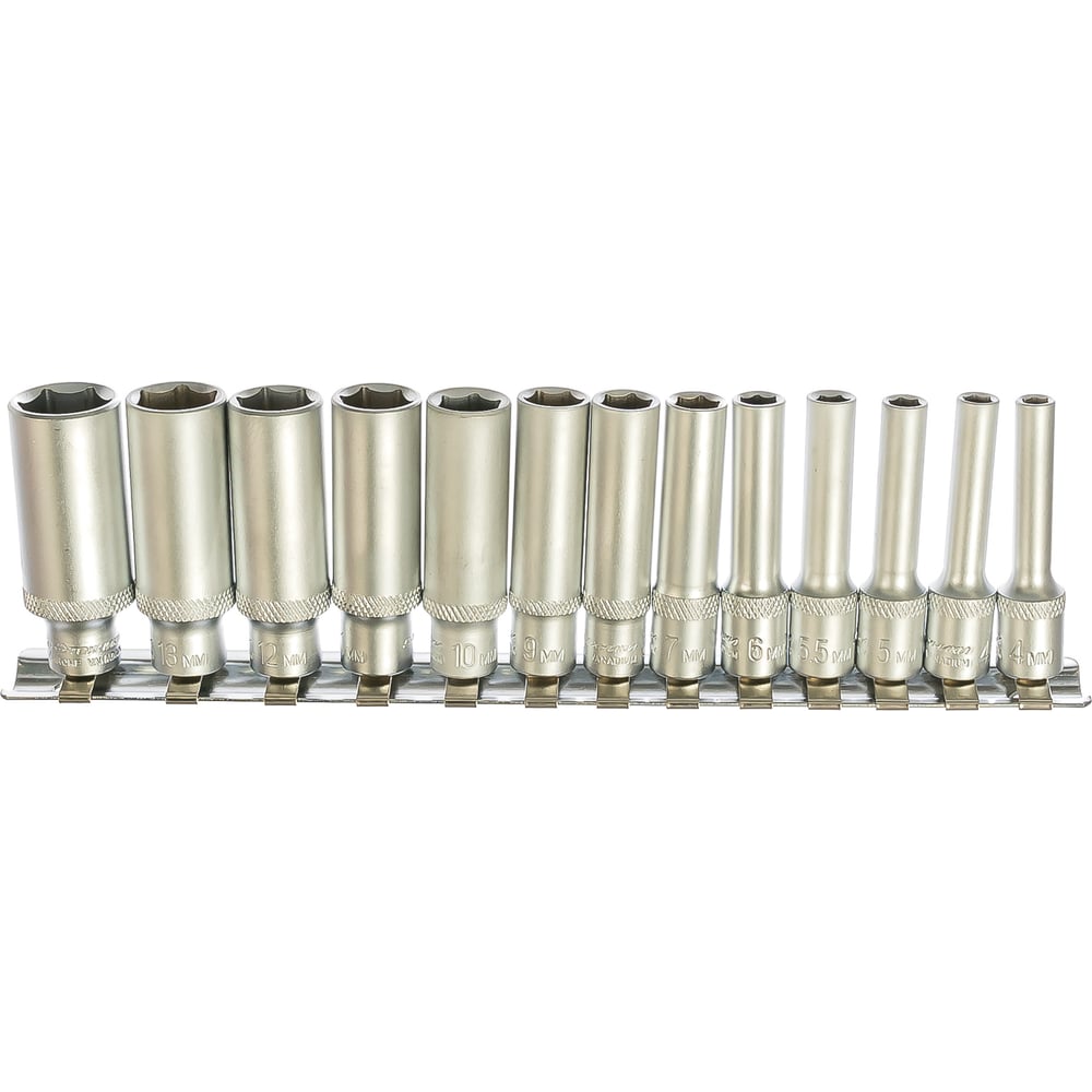 Изображение товара Набор головок шестигранных удлинённых Дело Техники 1/4" 13 шт.