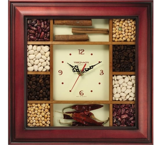 Изображение товара Настенные часы TROYKATIME Тройка Специи 31362367