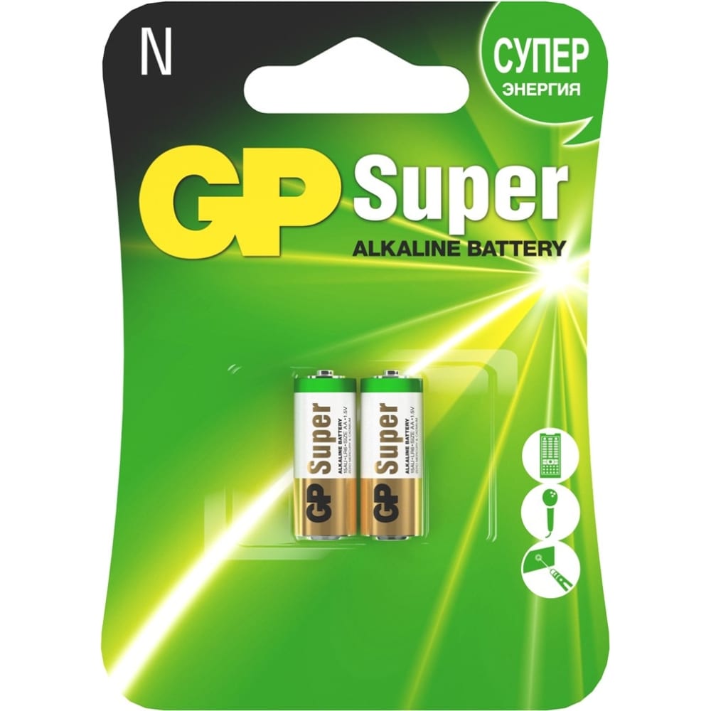 Алкалиновые батарейки GP - 910A-2CR2