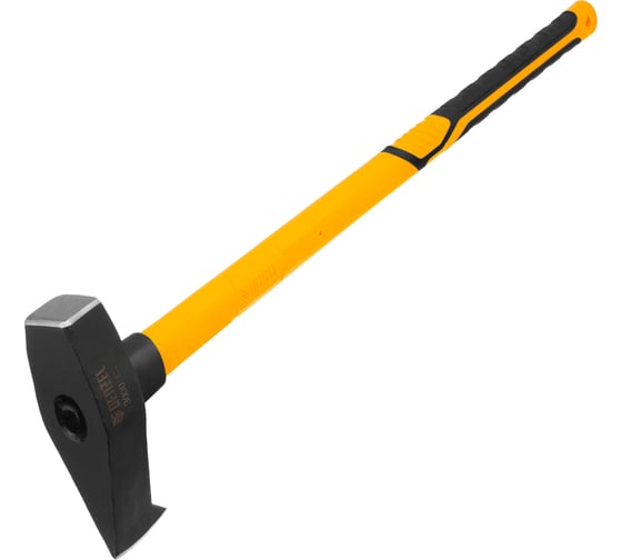 Изображение товара Кованый колун-кувалда Denzel 3000 г, фибергласовая рукоятка c TPR покрытием, 880 мм 21851