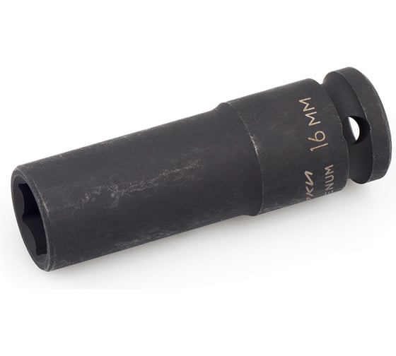Изображение товара Головка ударная шестигранная удлиненная 16 мм 1/2" Дело Техники 660216