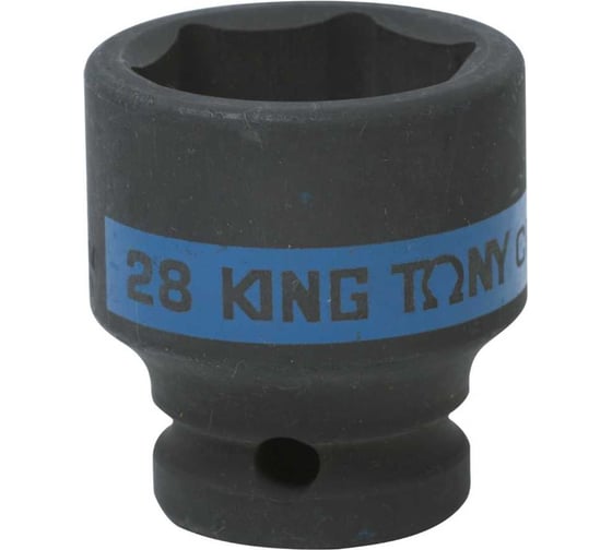 Изображение товара Головка торцевая ударная шестигранная (28 мм; 1/2") KING TONY 453528M