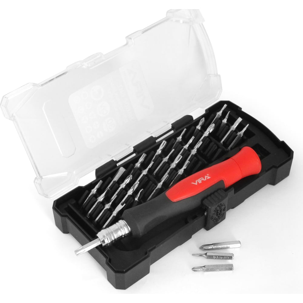 Изображение товара Набор бит для точных работ VIRA 305081 30 шт с кейсом