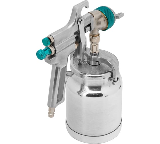 Изображение товара Краскораспылитель STELS AS 702 НP профессиональный, всасывающего типа, сопло 1.8 мм и 2.0 мм 57364