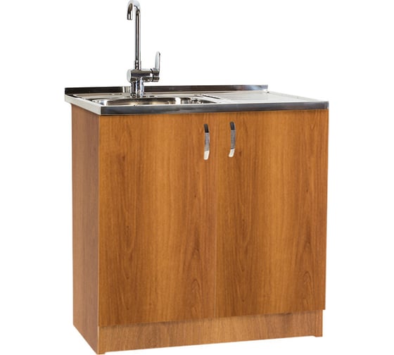 Изображение товара Тумба SANTREK 80х50, цвет ольха, 2 дверцы, ЛДСП 7093