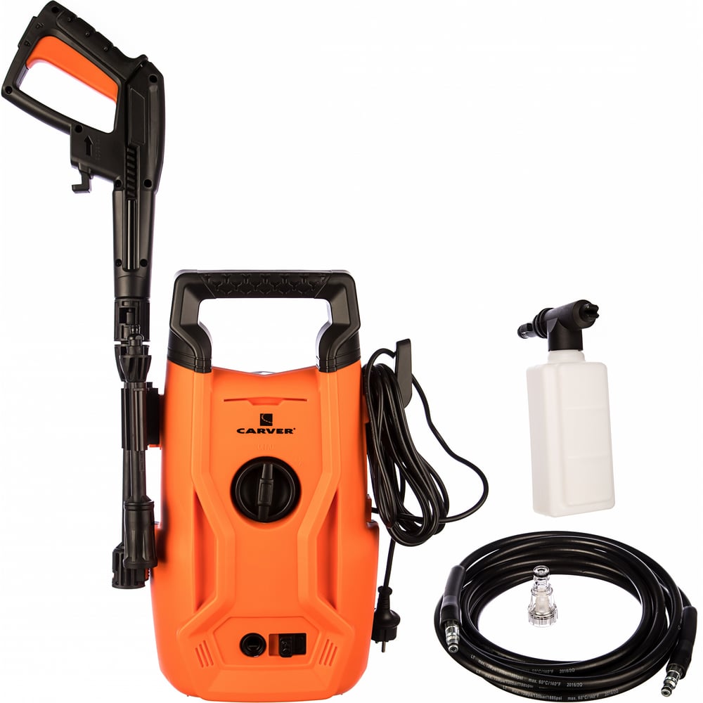 Изображение товара Мойка высокого давления CARVER CW-1200A - 1200 Вт, 70 бар