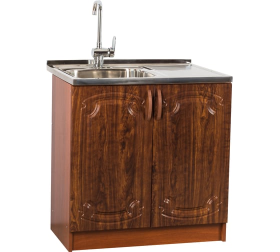 Изображение товара Тумба SANTREK 80х50, кедр, глянец, 2 дверцы, фасад МДФ 27392