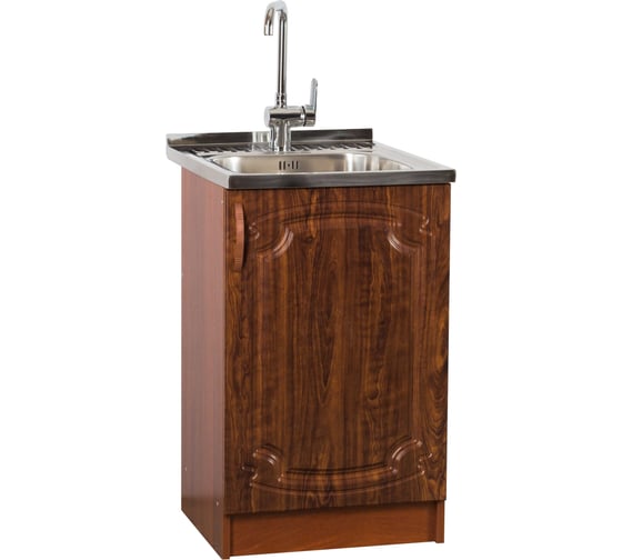 Изображение товара Тумба SANTREK 50х50, кедр, глянец, фасад МДФ 29007