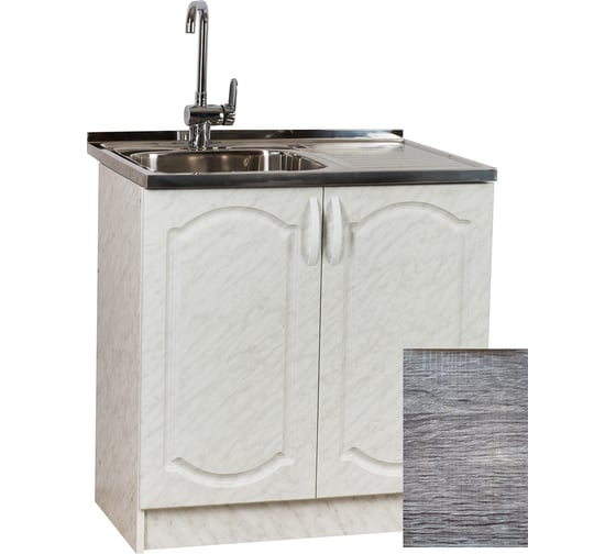 Изображение товара Тумба SANTREK 80х50, 2 дверцы, турин, фасад МДФ 64273