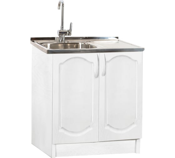 Изображение товара Тумба SANTREK 80х50, ясень белый, фасад МДФ 282749