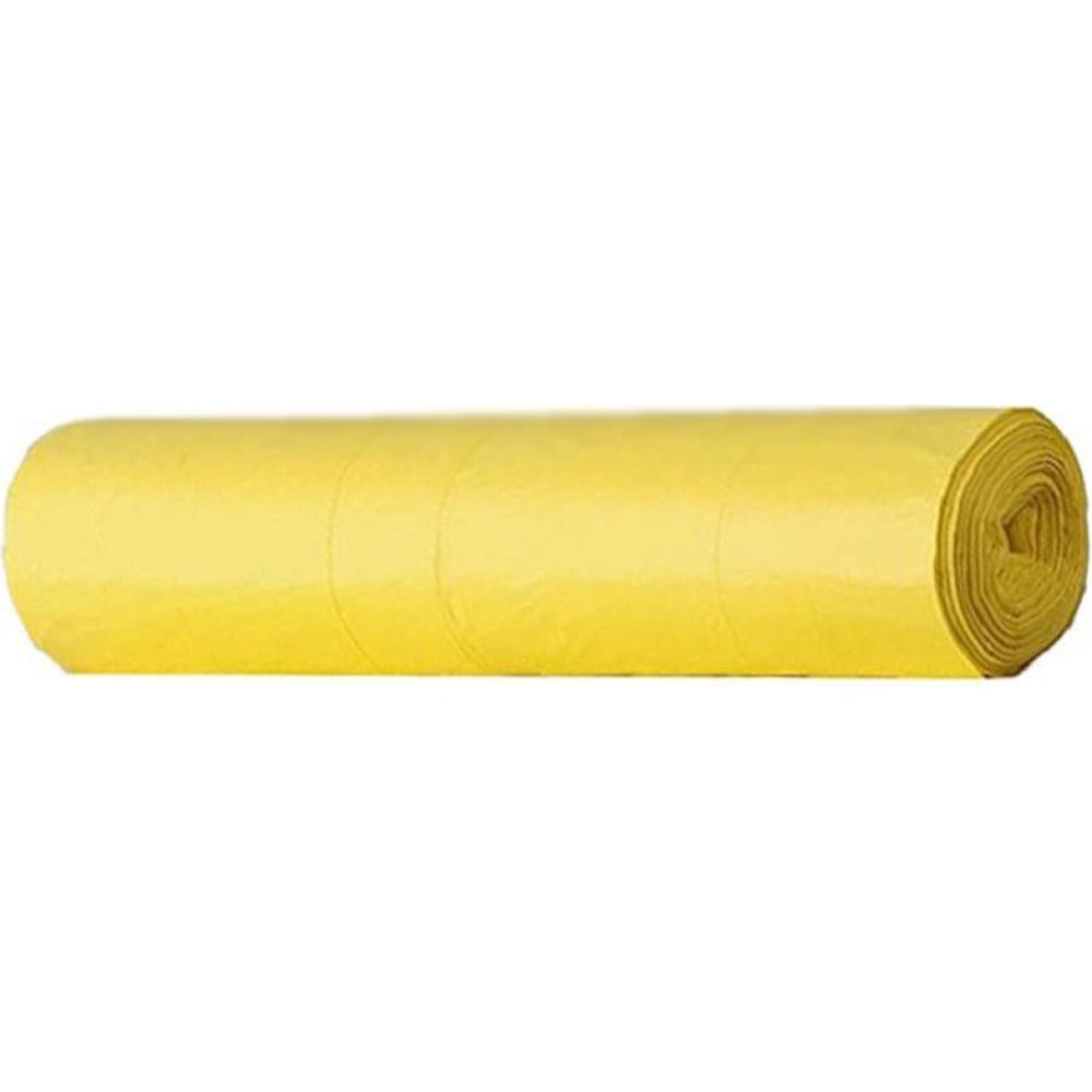 Мешки для мусора ООО Комус, цвет желтый 1559855 - фото 1