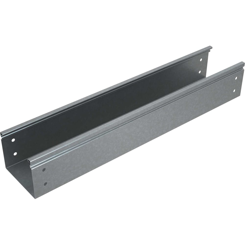 Изображение товара Неперфорированный лоток Система КМ 80x600x1,0 L3000 мм Стандарт ПЛЮС INOX304 PL5358 LNEplus80-600-1.0-3000 INOX304