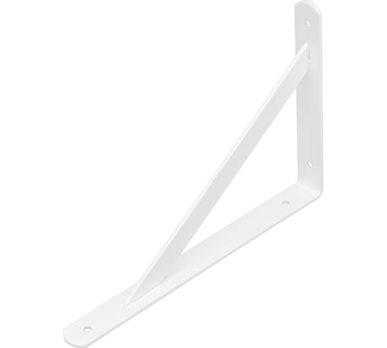 Изображение товара Усиленный кронштейн СИБРТЕХ 300х200х30х4 мм белый 94046