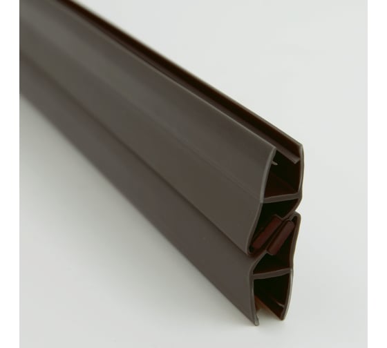 Изображение товара Магнитный уплотнительный профиль SERVICE PLUS 180 скошенный угол, для стекла 8 мм, 2500 мм, premium PVH04-902GFM8