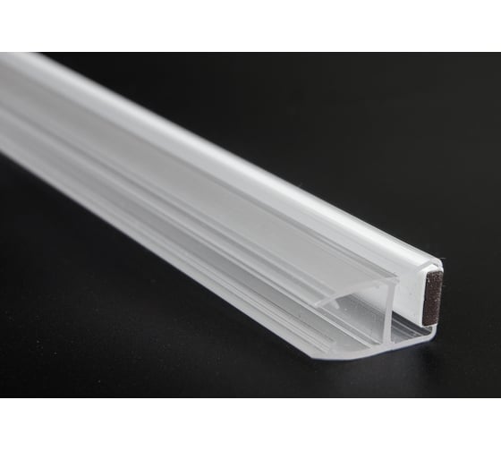 Изображение товара Магнитный уплотнительный профиль SERVICE PLUS прямой угол, для стекла 8 мм, 2500 мм, premium PVH04-900KW8