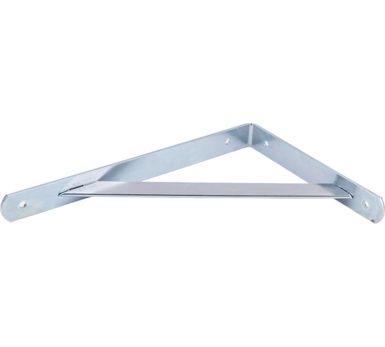 Изображение товара Усиленный кронштейн СИБРТЕХ 300х200х30х4 мм оцинкованный 94041