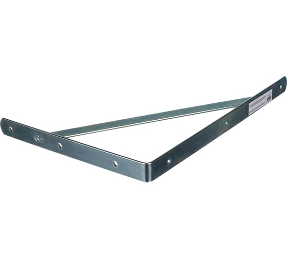 Изображение товара Усиленный кронштейн СИБРТЕХ 400х280х30х4 мм оцинкованный 94042