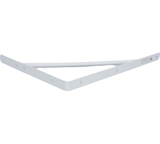 Изображение товара Усиленный кронштейн СИБРТЕХ 500х350х30х4 мм белый 94048