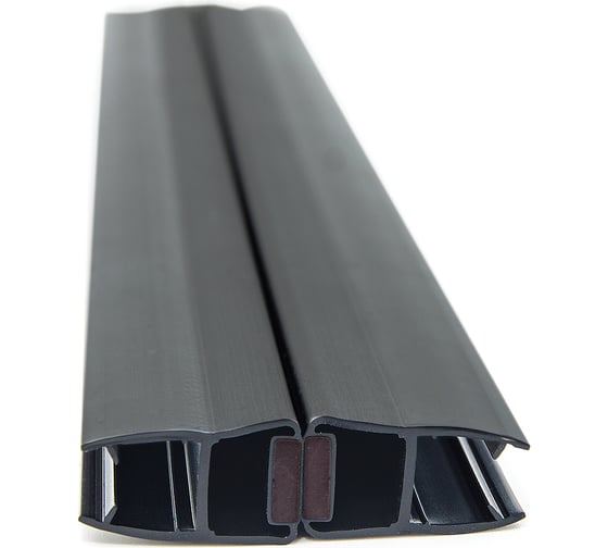 Изображение товара Магнитный уплотнительный профиль SERVICE PLUS прямой угол, 8 мм, 2500 мм, premium PVH04-900GFM8