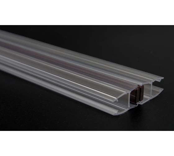 Изображение товара Магнитный уплотнительный профиль SERVICE PLUS прямой угол, 8 мм, 2200 мм, premium PVH04-901KW8