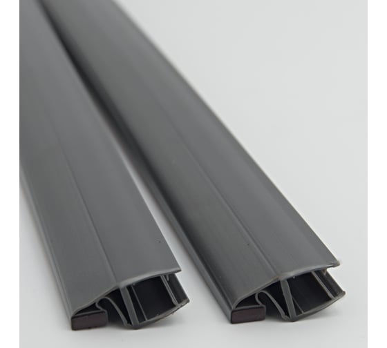 Изображение товара Магнитный уплотнительный профиль SERVICE PLUS для стекла 8 мм, регулируемый 90-180, 2500 мм, premium PVH04-907GFM8