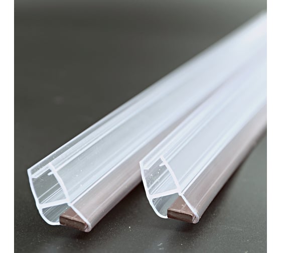 Изображение товара Магнитный уплотнительный профиль SERVICE PLUS 135 скошенный угол, для стекла 8 мм, 2200 мм, premium PVH04-905KW8