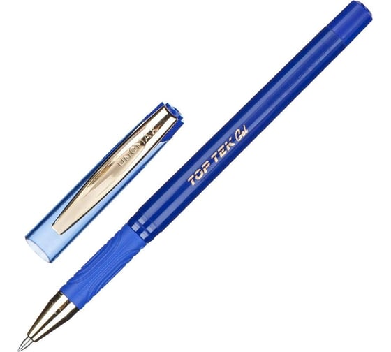 Изображение товара Гелевая ручка Unimax Top Tek синяя, 0.3 мм 722481