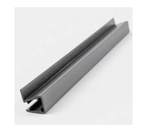 Изображение товара Уплотнительный ПВХ-профиль SERVICE PLUS для стекла 8 мм, 2200 мм, premium PVH04-403/7GFM8