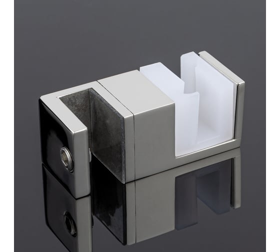 Изображение товара Нижняя направляющая SERVICE PLUS двойная, хром, sus304 N02-402СR/SUS304